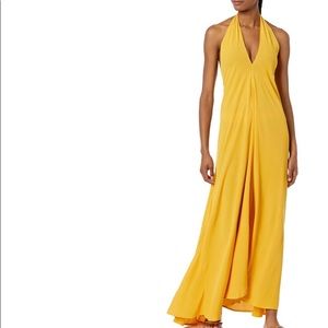 MARA HOFFMAN womens Lucille Halter Cover Up Dress